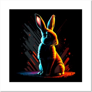 Cute and Cuddly Bunny Posters and Art